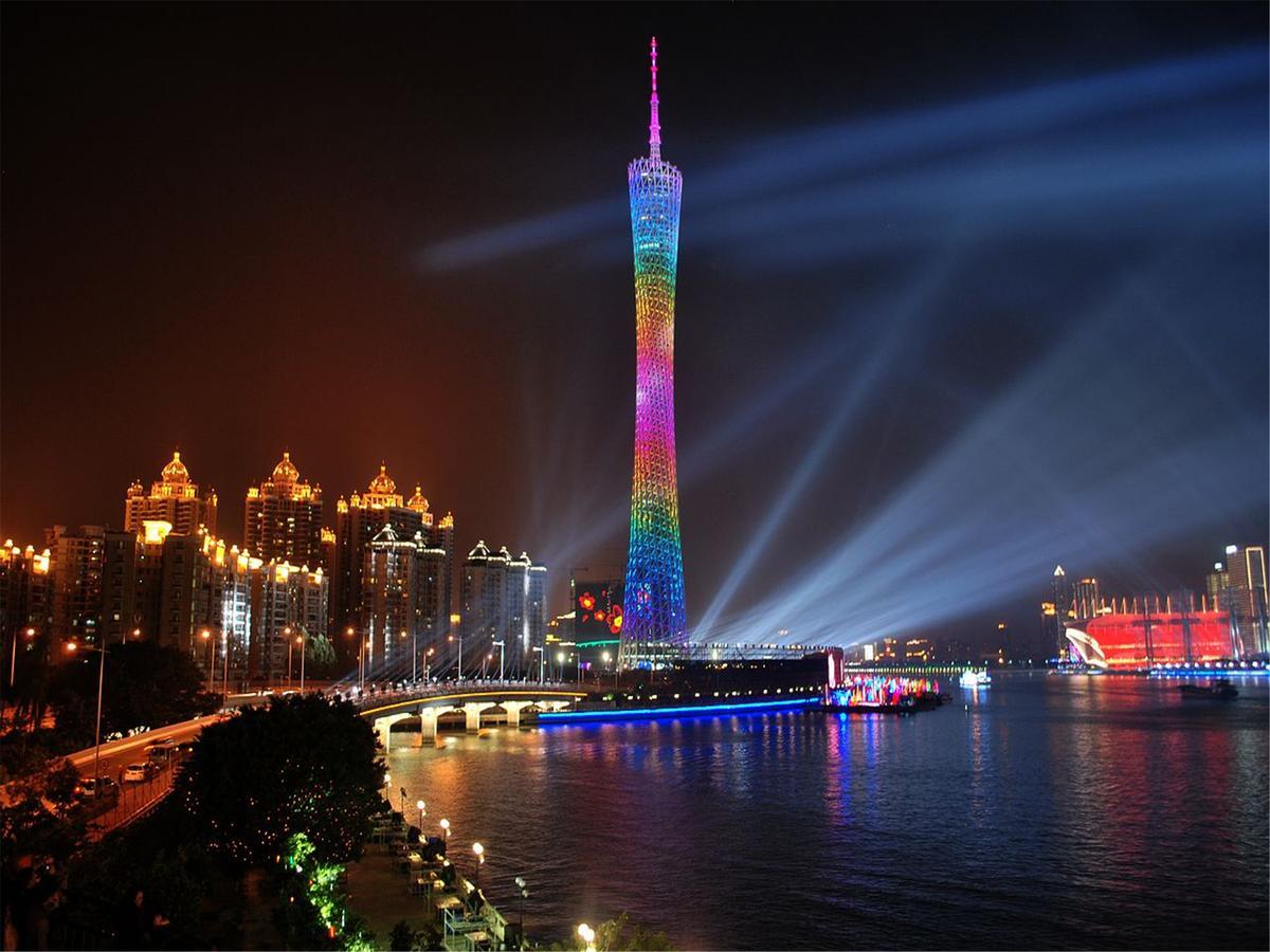 Shajing Shanshui Trends Hotel Pazhou מראה חיצוני תמונה